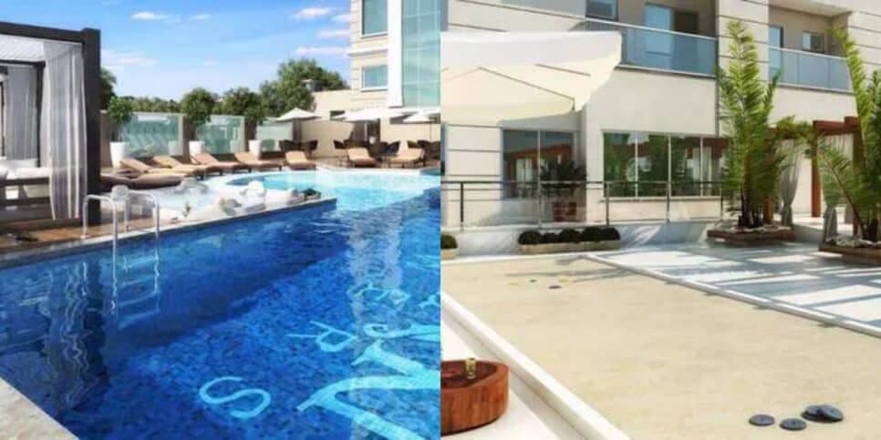 Condomínio luxuoso (Reprodução/Imobiliária) Condomínio luxuoso (Reprodução/Imobiliária)