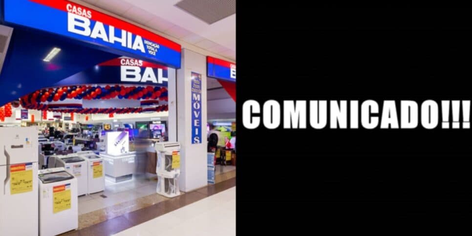 O fim de serviço crucial das Casas Bahia e o comunicado oficial no Brasil: “último dia”