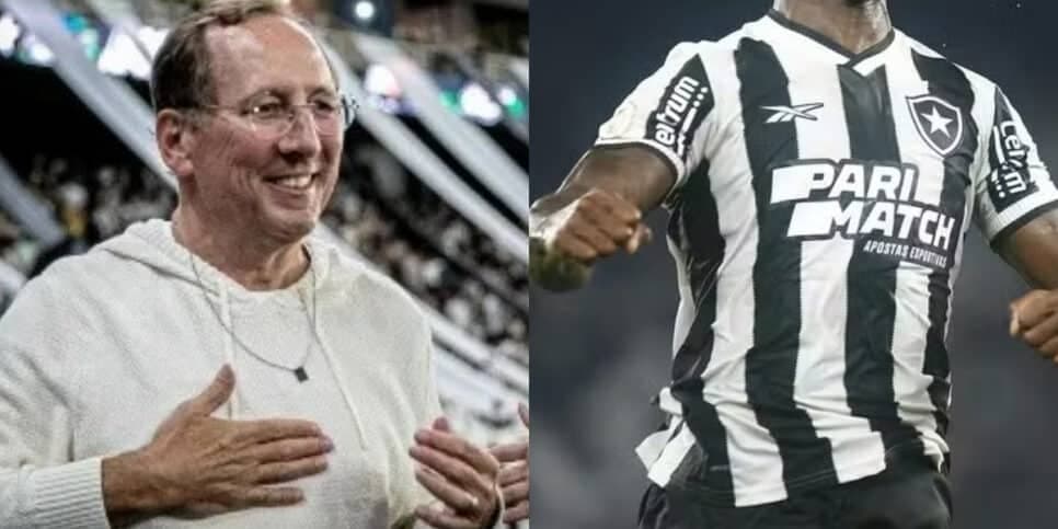 R$5M e dupla de Alex Telles: Textor assina com xerifão no Botafogo