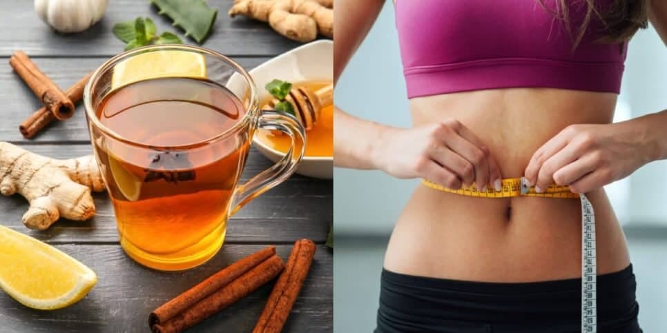 Só 3 ingredientes: Chá milagroso traz mesmo efeito da lipo e suga 3cm da cintura em apenas 24h