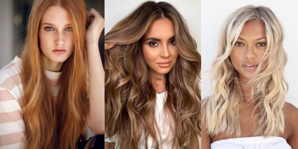 Bergamote hair, Warmer light hair e Cold blonde (Reprodução/Pinterest) Bergamote hair, Warmer light hair e Cold blonde (Reprodução/Pinterest)