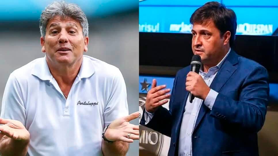 Reunião com portas fechadas: Guerra crava a Renato Gaúcho desfecho sobre demissão no Grêmio