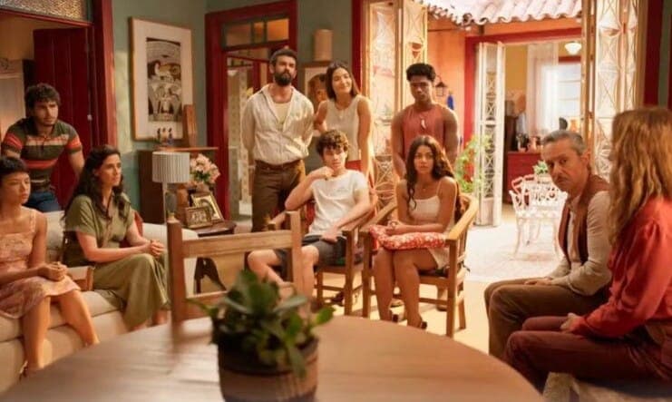 Família Leonel em No Rancho Fundo (Foto: Reprodução / Globo)
Família Leonel em No Rancho Fundo (Foto: Reprodução / Globo)