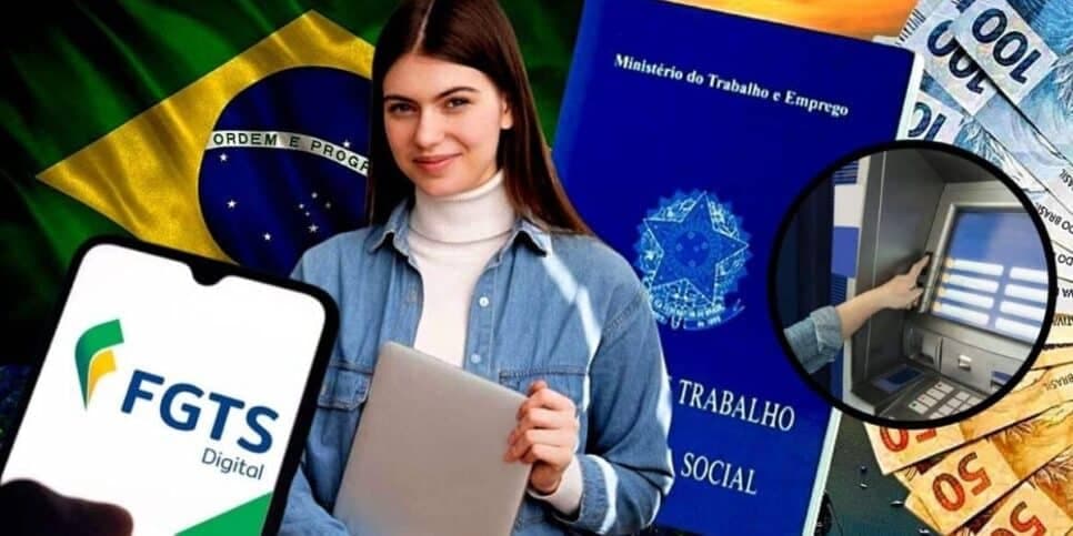 Limpa de 100% nas contas: CLTs que fizerem isso poderão sacar imediatamente o saldo do FGTS em 3 passos