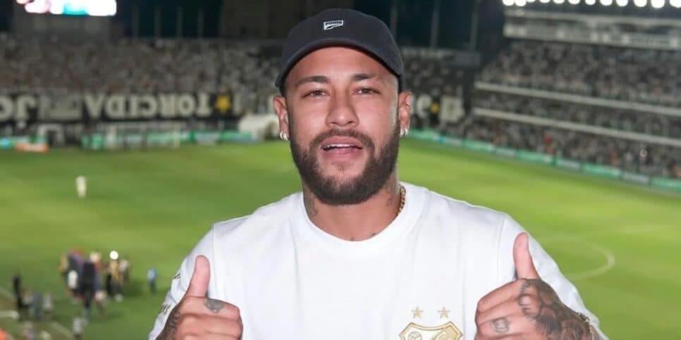 O jogador ainda deve jogar pelo Santos (Reprodução: Guilherme Kastner) O jogador ainda deve jogar pelo Santos (Reprodução: Guilherme Kastner)