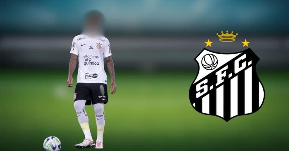 Teixeira em festa: Ídolo do Corinthians está prestes a assinar com o Santos no retorno da série A