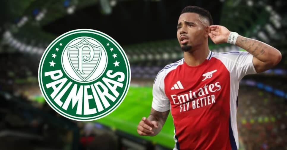 Quentinha de retorno TRIUNFAL de Gabriel Jesus no Palmeiras chega voando em 2025