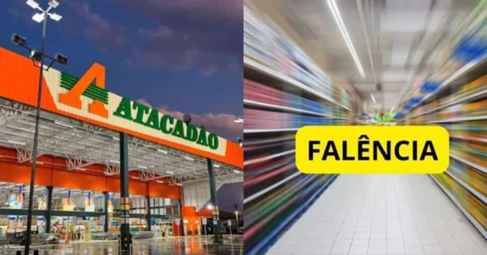 Falência: Supermercado tão popular quanto Atacadão tem portas lacradas após 50 anos
