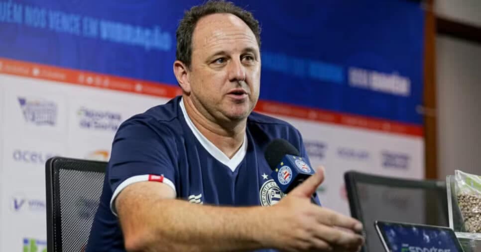 "Fora": SAF do Bahia acaba de sofrer baixa de última hora e abala Rogério Ceni nesta sexta-feira (04)
