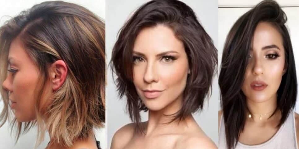 Corte com pontas desfiadas Corte com pontas desfiadas