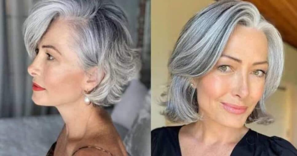 Curtos e fonte da juventude: 4 cortes de cabelo pra disfarçar grisalho das 60+ sem usar tinta