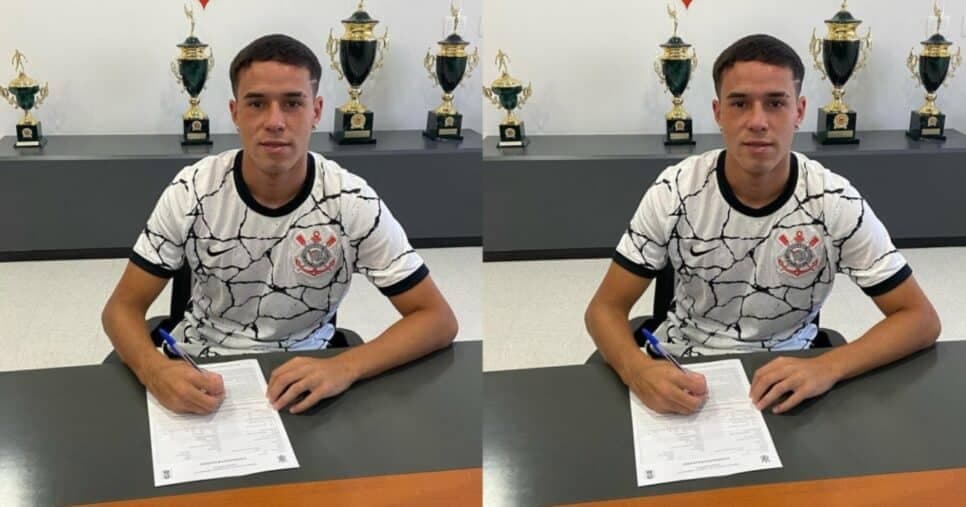 Kauã Henrique, do Corinthians - Foto: Internet Kauã Henrique, do Corinthians - Foto: Internet