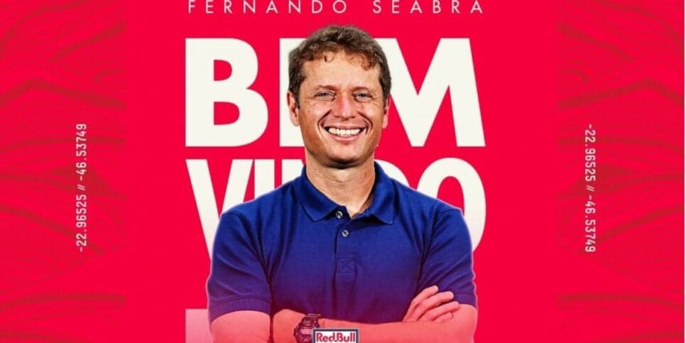 Fernando Seabra é o novo técnico do Red Bull Bragantino - (Foto: Internet) Fernando Seabra é o novo técnico do Red Bull Bragantino - (Foto: Internet)