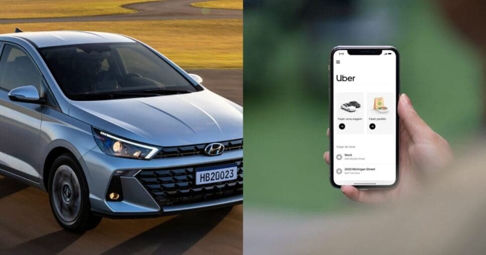 Globo confirma hoje (16) anúncio da Uber com exclusão de milhares de carros em 2025, inclusive o HB20