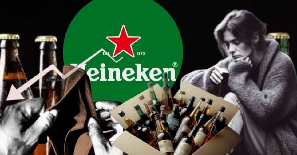 R$100M pelos ares: Gigante das bebidas, tão popular quanto a Heineken, acaba de exigir sua falência em país