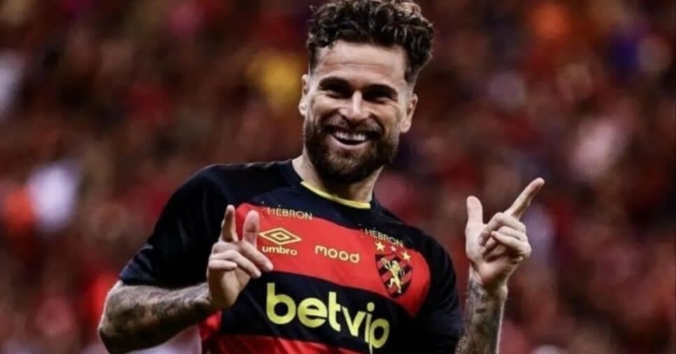 Lucas Lima no Sport (Foto: Divulgação) Lucas Lima no Sport (Foto: Divulgação)