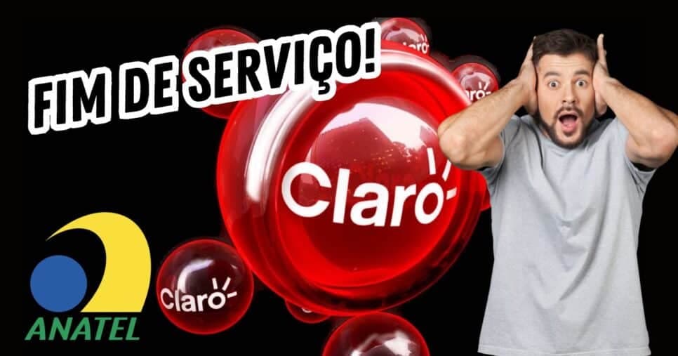 Claro crava fim de serviço e atinge em cheio clientes (Reprodução/Montagem TV Foco/Canva) Claro crava fim de serviço e atinge em cheio clientes (Reprodução/Montagem TV Foco/Canva)