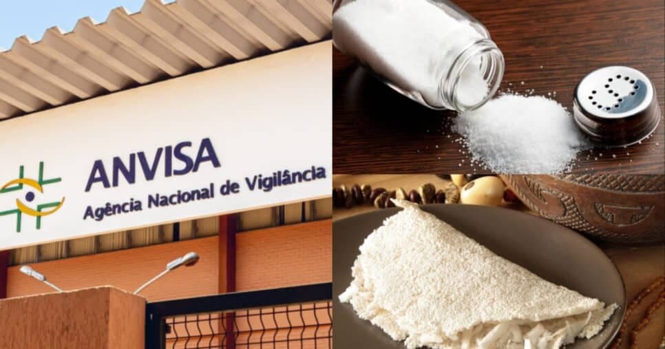 Anvisa faz proibição contra 2 marcas populares de tapioca e +1 de sal e retira de mercados após descoberta