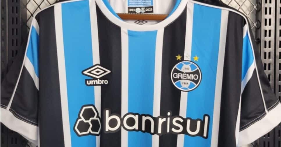 Banrisul, patrocinador do Grêmio - (Foto: Internet) Banrisul, patrocinador do Grêmio - (Foto: Internet)