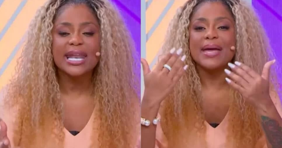 Apresentadora bate-boca com Cariúcha ao vivo no SBT: “Eu peço pra sair”