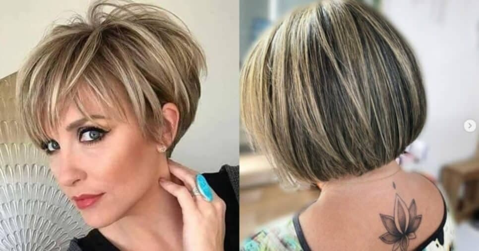 Emagrecem 10kg: 4 cortes de cabelo curto para afinar o rosto e rejuvenescer mulheres 50+