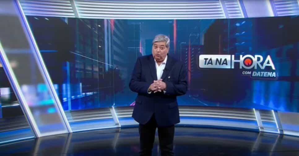 Datena brilha nas tardes do SBT com o Tá Na Hora e fideliza boa audiência em SP