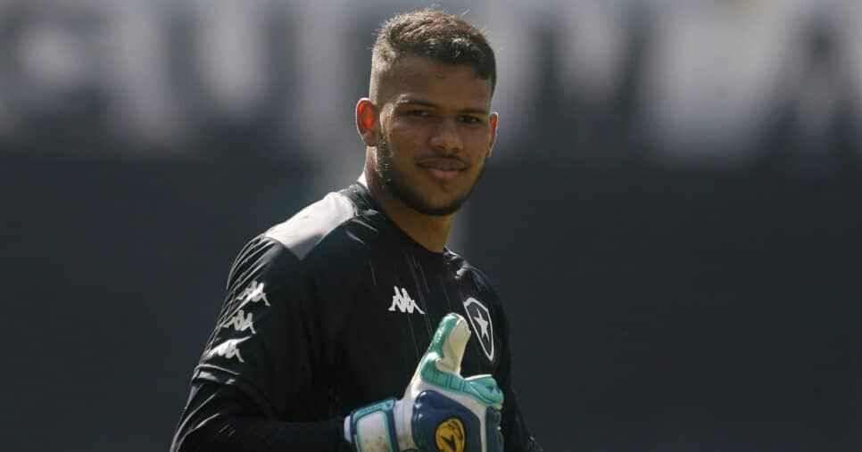 Igo Gabriel, goleiro do de futebol (Vitor Silva/Botafogo) Igo Gabriel, goleiro do de futebol (Vitor Silva/Botafogo)