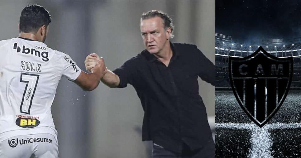 Nova dupla de Hulk e Cuca em êxtase: Atlético-MG libera PIX de R$ 43M pra arrancar joia do Santos em 2025
