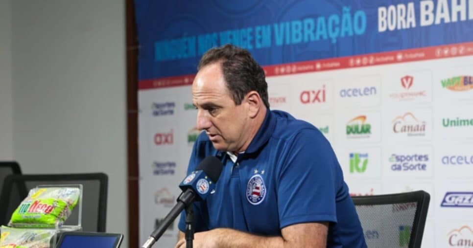 Rogério Ceni emite comunicado com desfecho no Bahia após empate e assume sofrimento: "Lamento"