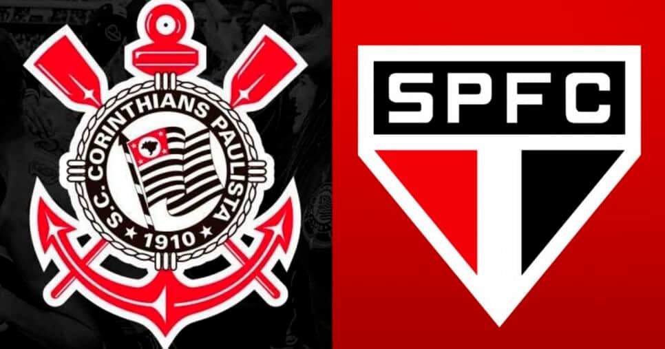 São Paulo - Corinthians (Foto: Reprodução) São Paulo - Corinthians (Foto: Reprodução)