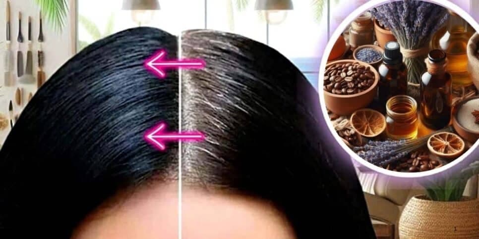 Para poupar rios de dinheiro no salão: Tinta natural com 2 ingredientes dá fim ao cabelo branco