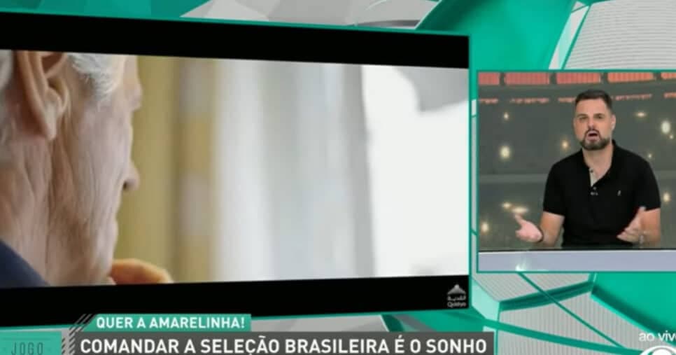 Comentarista fala sobre retorno de Jorge Jesus (Foto: Reprodução) Comentarista fala sobre retorno de Jorge Jesus (Foto: Reprodução)