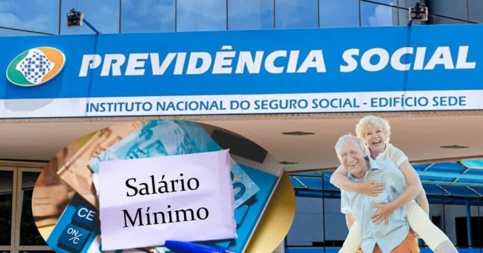 Salário mínimo e INSS (Foto: Reprodução / Gov / Canva / Montagem TV Foco)
