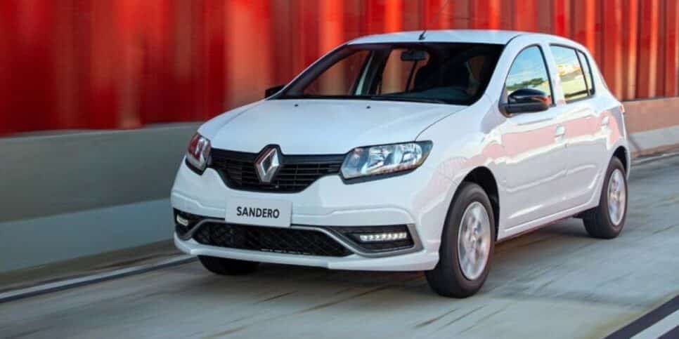 Sandero também está fora da categoria Comfort (Reprodução: Renault) Sandero também está fora da categoria Comfort (Reprodução: Renault)