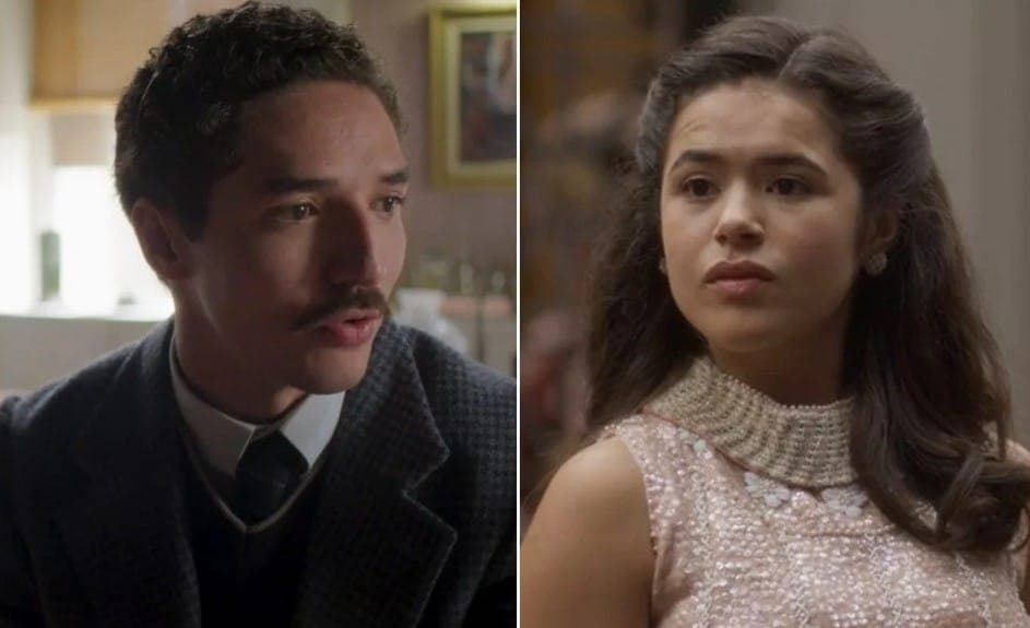 Ronaldo (João Vitor Silva) e Bia (Maisa) em cena de Garota do Momento (Foto: Reprodução / Globo) Ronaldo (João Vitor Silva) e Bia (Maisa) em cena de Garota do Momento (Foto: Reprodução / Globo)