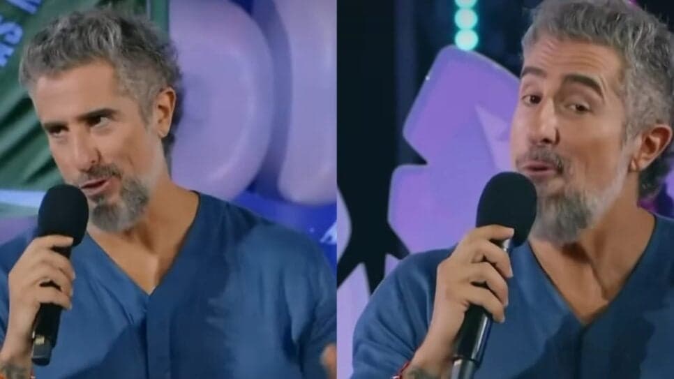Marcos Mion e seus vencimentos mensais à frente do Caldeirão (Fotos: Reprodução/ Instagram/ Montagem TV Foco)