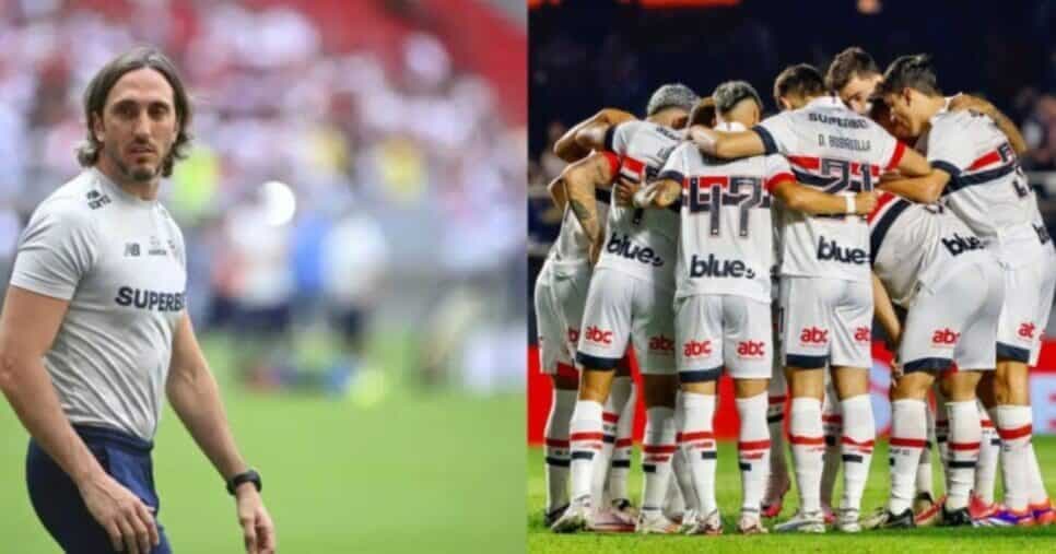 Craque de R$ 280M está FORA no São Paulo e demissão de Zubeldía chega voando nesta segunda (10/03)