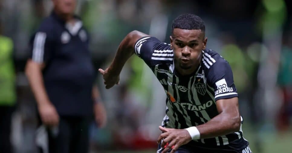 Alisson Santana no Atlético-MG (Foto: Divulgação) Alisson Santana no Atlético-MG (Foto: Divulgação)