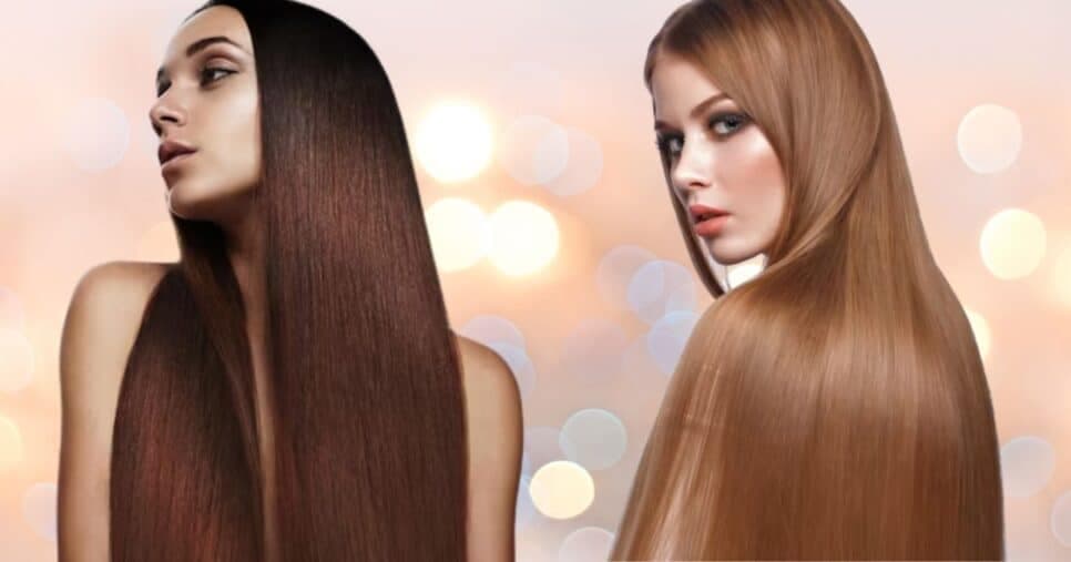 Mulheres com o cabelo liso (Fotos: Freepik / Canva) Mulheres com o cabelo liso (Fotos: Freepik / Canva)