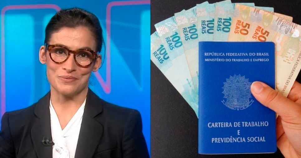 Novo salário mínimo e +1 reajuste na era Lula: Substituta de Renata Vasconcellos para JN com 2 viradas aos CLTs
