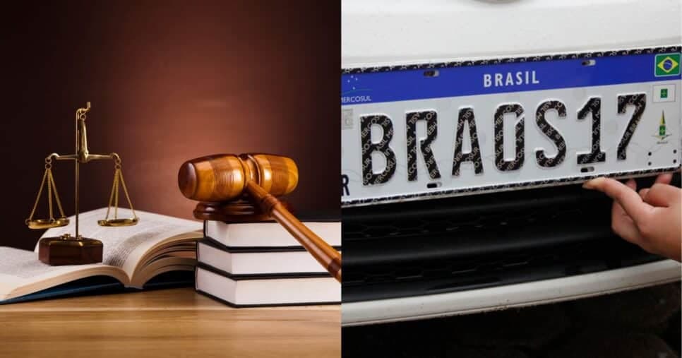 Motoristas em alerta: Lei de trânsito em vigor crava 4 proibições na placa Mercosul em 2025