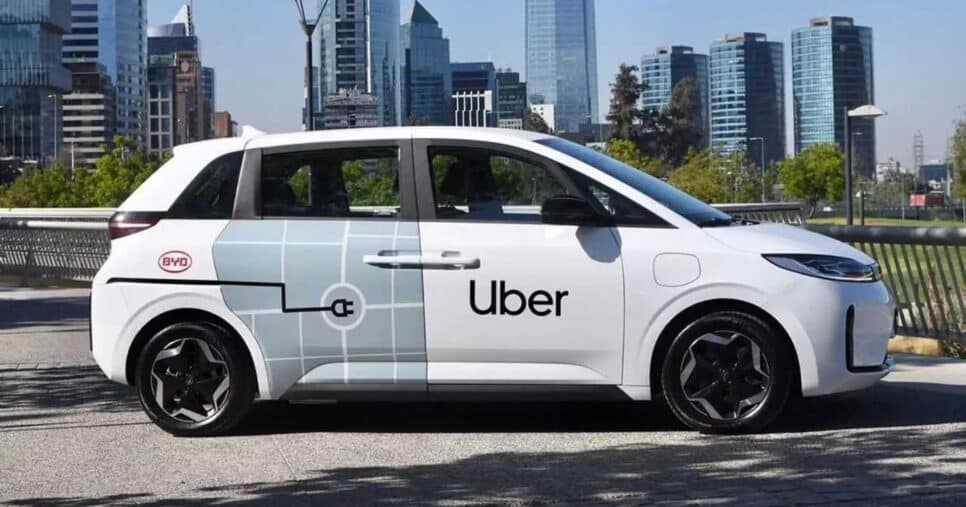 Carro elétrico da Uber (Reprodução/Internet) Carro elétrico da Uber (Reprodução/Internet)
