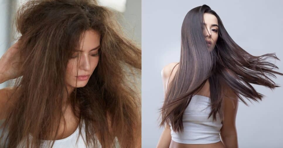 Efeito progressiva por 8 meses: Mistura com 3 ingredientes alisa o cabelo, deixa pontas macias e hidratadas