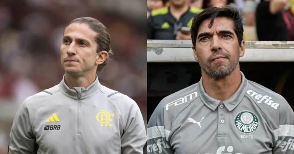 Bap sem chão: Enquanto Abel ganha R$3M por mês no Palmeiras, o salário de Filipe Luís no Flamengo