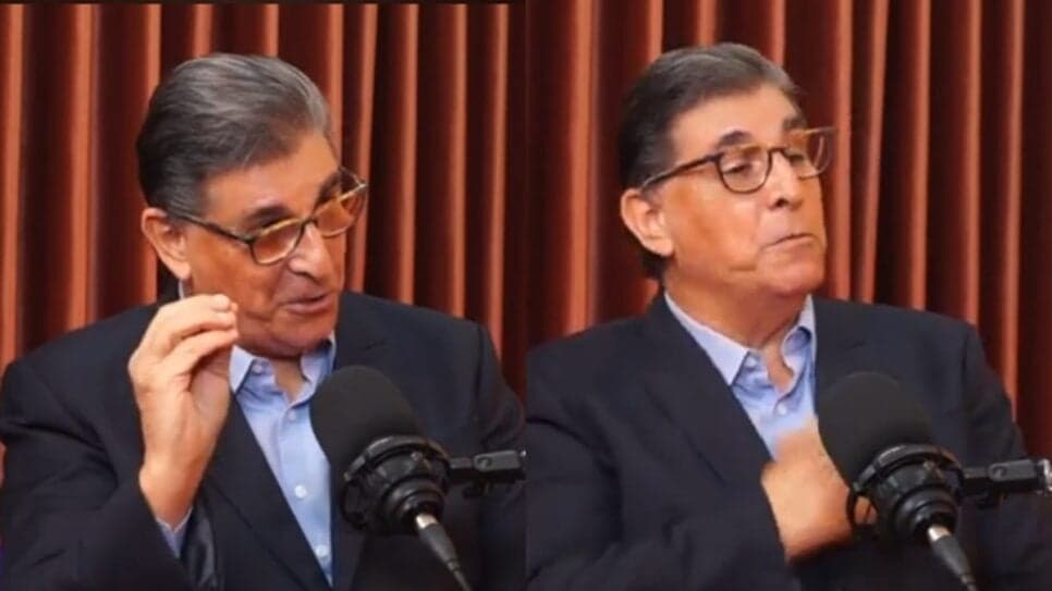 Após quase 5 anos longe daTV, Carlos Nascimento ressurge irreconhecível em entrevista (Foto: Reprodução/ YouTube/ Montagem) Após quase 5 anos longe daTV, Carlos Nascimento ressurge irreconhecível em entrevista (Foto: Reprodução/ YouTube/ Montagem)
