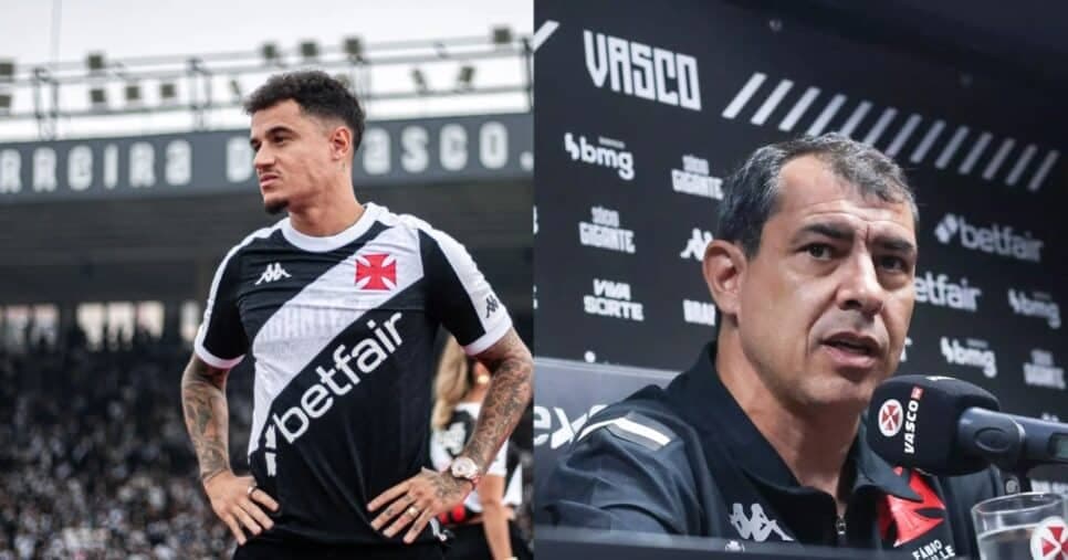 ADEUS a Coutinho e +1 craque fora: Carille sofre com saída de 2 craques no Vasco