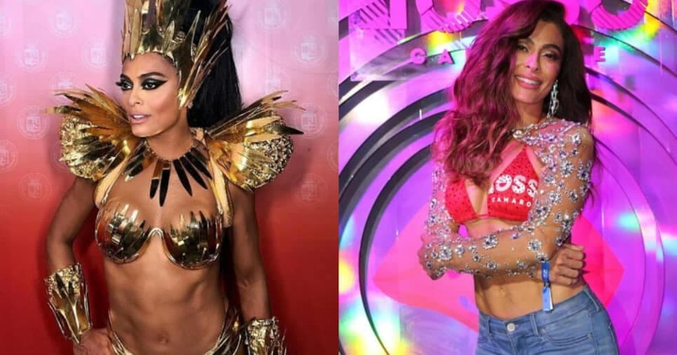 Atriz curtindo o Carnaval (Foto: Reprodução/Montagem TV Foco)