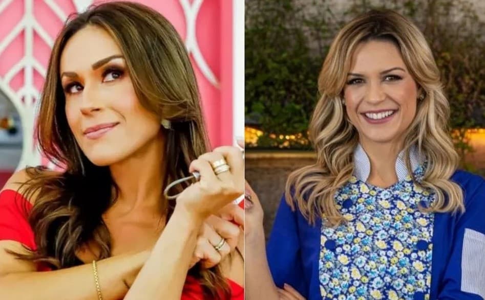 Nadja Haddad e Beca Milano no Bake Off Brasil (Foto: Reprodução / SBT)
Nadja Haddad e Beca Milano no Bake Off Brasil (Foto: Reprodução / SBT)
