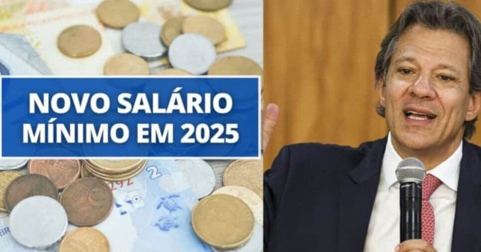 Nem Haddad esperava por essa: Novo salário mínimo de R$ 1.984 entra em vigor em 2025 à lista de CLTs