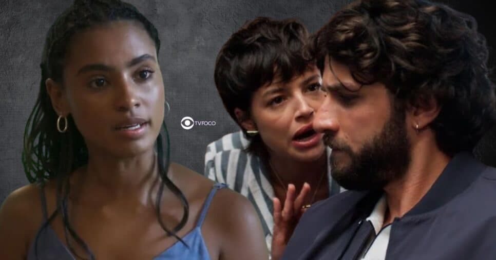 Viola, Luma e Mavi em Mania de Você (Foto: Reprodução / Globo / Montagem TV Foco)